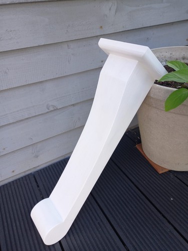 Wooden shelf bracket - bracket, large