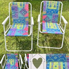 Vintage Folding Pair Of Deck