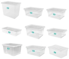 Clear Plastic Storage Box