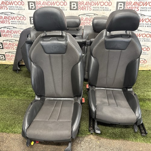 Audi half leather s - half,