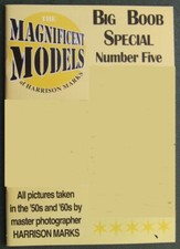 "Magnificent Models of Harrison Marks No 5." 1950's / 1960's buxom studies.