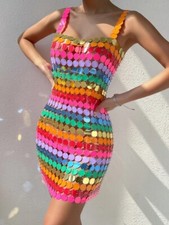 Ibiza Disc Dress One Size