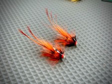 Salmon Flies - 3x Pot Bellied Pigs- Choose Variet.