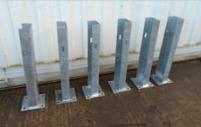 Used  Crash Barrier / Armco Post 760 mm High - Galv c Bolt Down 150mm x 76mm