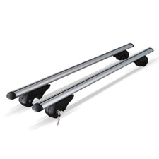  ALUMINIUM ROOF BARS SET TO FIT QASHQAI  X-TRAIL PATHFINDER PATROL TERRANO