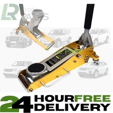 1.5 TON ALUMINIUM & STEEL NEW LOW PROFILE LIGHTWEIGHT TROLLEY JACK RACING CAR