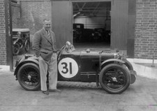 Mg C Type Midget Of Cyril Paul Rac Tt Race 1932 Morris Garage Old Large Photo