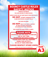 A3 Bouncy castle safety foamex