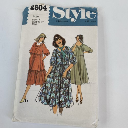 Style 2504 sewing pattern - 2504,