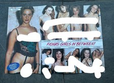 Vintage 90s Fiona Cooper Girls Inbetween Collection Poster Collectors Insert UK
