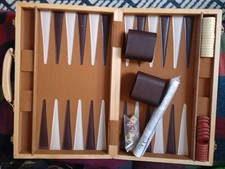 Pavilion Backgammon Set In