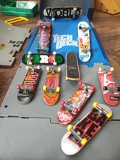 TECH DECK Finger Skateboards Sk8ology Ramps Kit Vintage 2000s Mixed Toy Lot