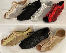 Ladies Practice Ballroom, Latin, Salsa, Jive, Dance Shoes - UK Sizes 3 - 9.5
