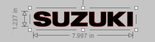 Suzuki logo stickers - logo,