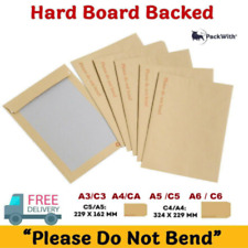 Hard Back Envelopes Please Do
