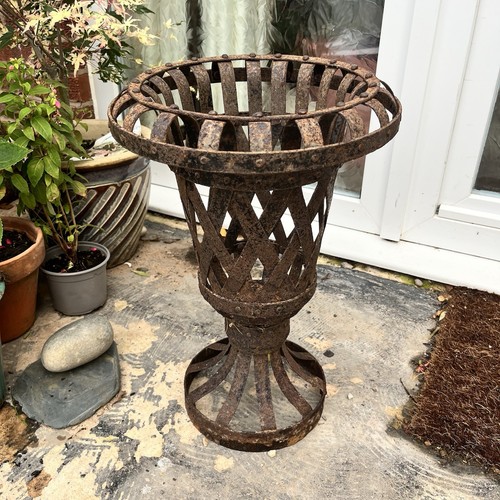 Antique planter urn shape - antique,
