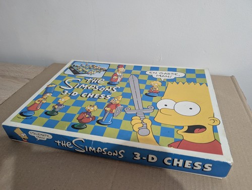 Simpsons full chess set - 3d,