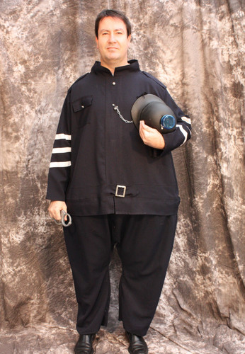 Policeman fat suit pantomime - fat,