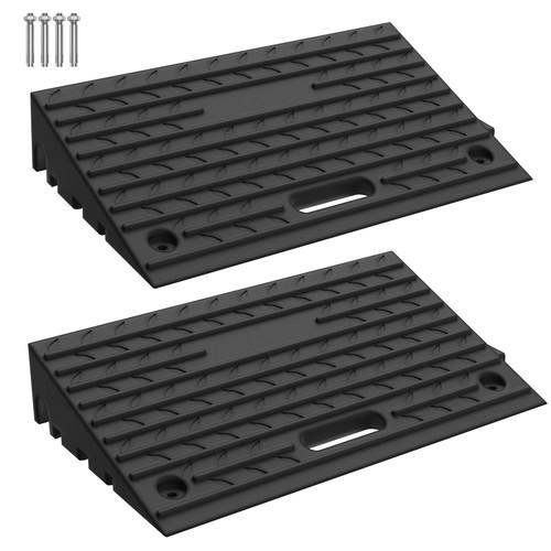 2pcs kerb ramps rubber - 2pcs,