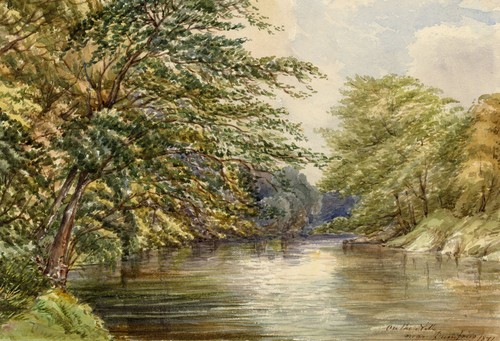 The river nith - on,