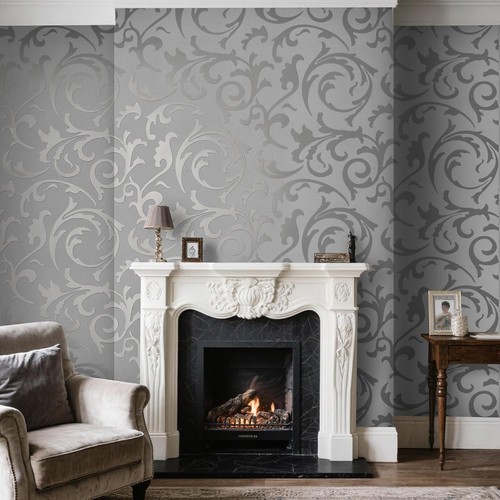 Embossed wallpaper roll - 3d,