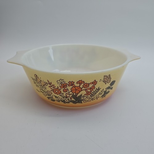 Pyrex butterfly casserole dish - butterfly,