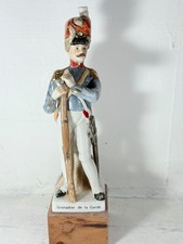 Vintage Grenadier De La Garde French Soldier Porcelain Figurine Napoleonic Wars