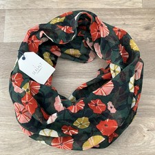 BNWT SEASALT PRETTY CIRCLE SCARF winding petunias grove