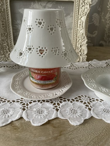 Yankee candle white - yankee, hearts
