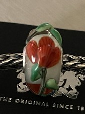 Trollbeads glass bead silver