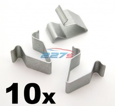 10x Metal Trim Panel Clips for VW, 16mm Length. Boot & Tailgate Interior Lining