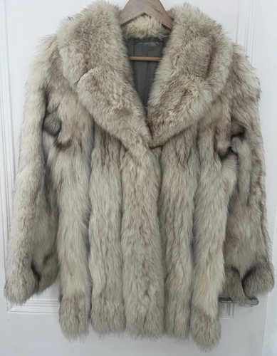 Real artic fox fur - fox,
