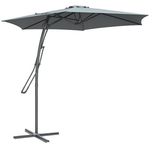 Outsunny cantilever parasol - outsunny, 3m