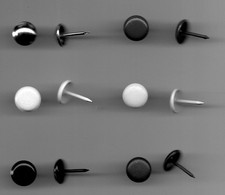 10 x Upholstery Tack Pins For Silver Cross / Marmet Coach Built Prams -6 Colours