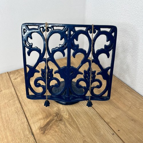 Vintage blue cast iron - vintage,