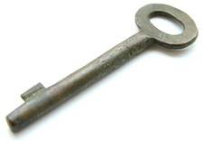 True Antique Bronze Skeleton Key (FR-22-03)