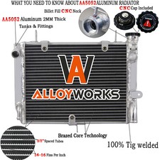 Aluminium Radiator For 1999-2002 1999 2000 2002 Yamaha YZF R6 5EB