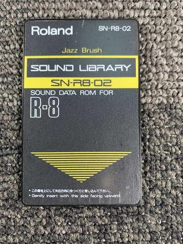 Roland sound library 02 - library, sn-r8-02