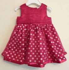 Baby girl's polka dot party