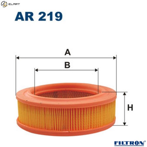 Air filter 219 - filter, vauxhall