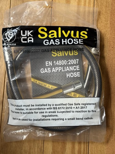 Salvus gas hose straight - gas,