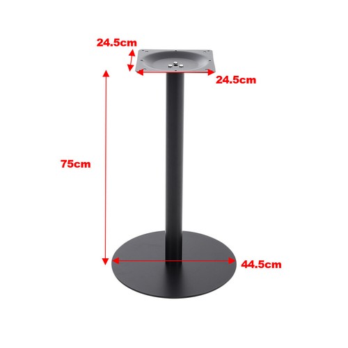 Steel table legs trapezium - table,