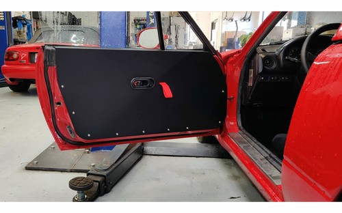 Full aluminium door panel - full, card