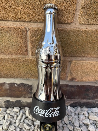 Coca cola chrome counter clamp - coca-cola,