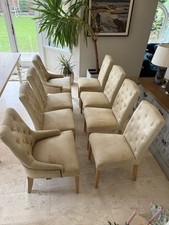 6 Neptune Dining Chairs Wooden