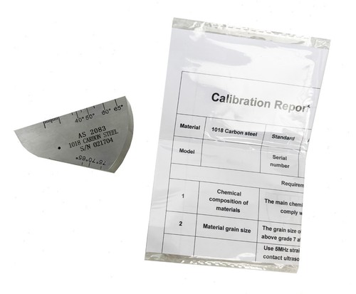 Ultrasonic flaw calibration - flaw,