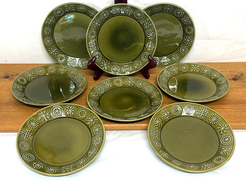 Portmeirion totem side plates - side,