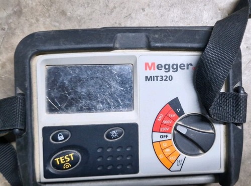 Megger mit320 insulation and - megger,