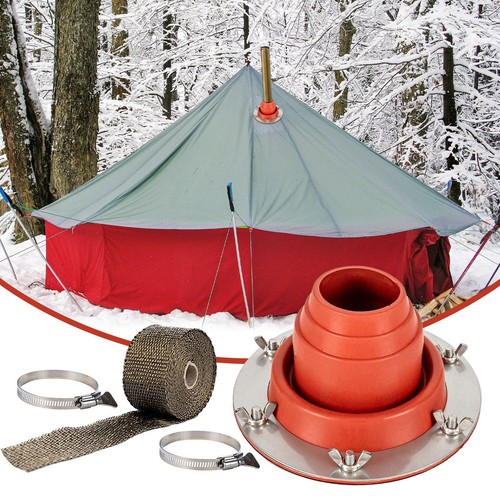 Tent roof stove proof - roof,