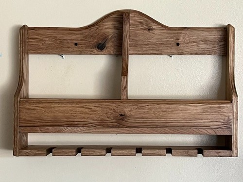 Wall mounted wine - mounted, bottle